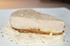 Raw Coconut, Banana and Fennel Pie!