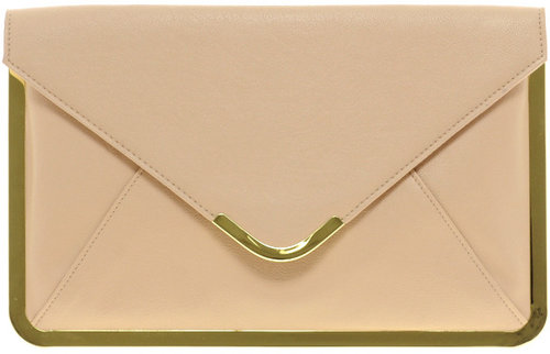 ASOS Metal Frame Envelope Clutch Bag