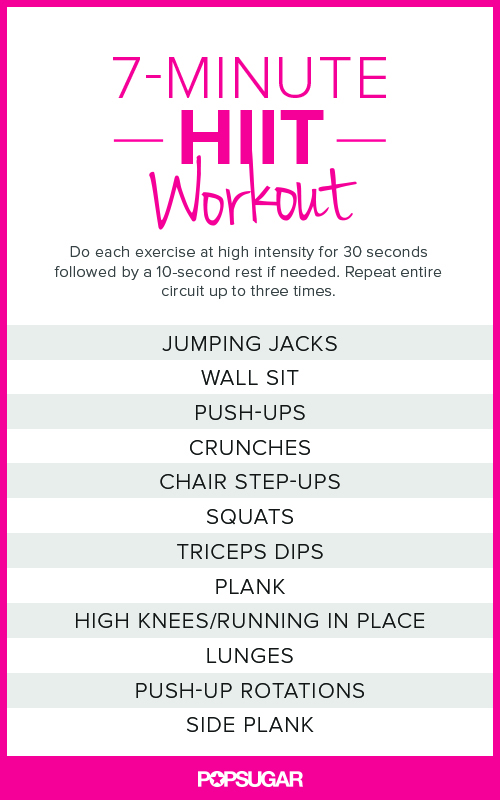 High Intensity Workout Plan Popsugar Fitness Australia 5119