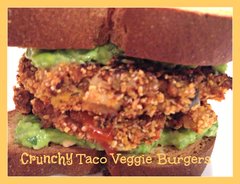 Crunchy Taco Veggie Burger