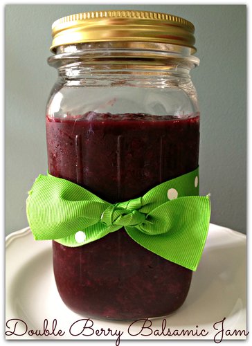 Double Berry Balsamic Jam