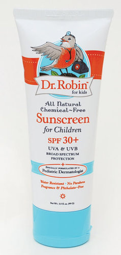 Baby Store Find: Dr. Robin For Kids All Natural Chemical-Free Sunscreen, SPF 30+ Baby Store Find: Dr. Robin For Kids All Natural Chemical-Free Sunscreen, SPF 30+