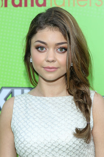 Leave some strands hanging out of your braid, like Sarah Hyland did at the Skip and Donate Gala, for a fun, casual style.
Leave some strands hanging out of your braid, like Sarah Hyland did at the Skip and Donate Gala, for a fun, casual style.