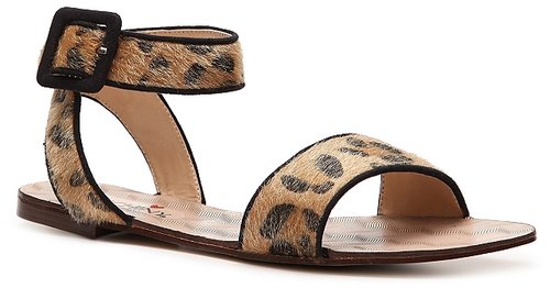 Luichiny Con Trast Flat Sandal