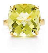Tiffany Sparklers Yellow citrine cocktail ring