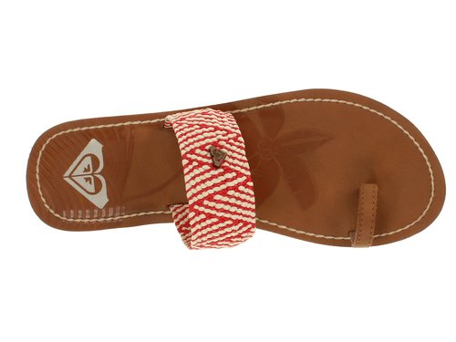 This simple style from Roxy ($34) warms up with some red weaving.
This simple style from Roxy ($34) warms up with some red weaving.