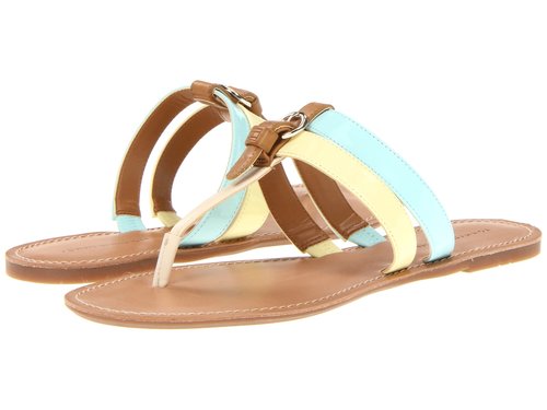 If bright colors aren't quite your thing, try pastel like these Tommy Hilfiger slides ($49).
If bright colors aren't quite your thing, try pastel like these Tommy Hilfiger slides ($49).