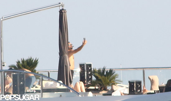 Leonardo DiCaprio snapped a selfie while lounging on Sir Philip Green's yacht in the South of France in May.
Leonardo DiCaprio snapped a selfie while lounging on Sir Philip Green's yacht in the South of France in May.
