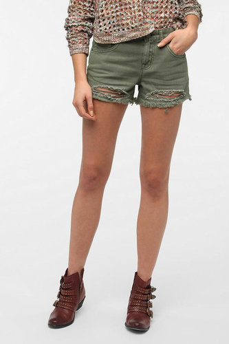 BDG Freja Mid-Rise Denim Cutoff Short