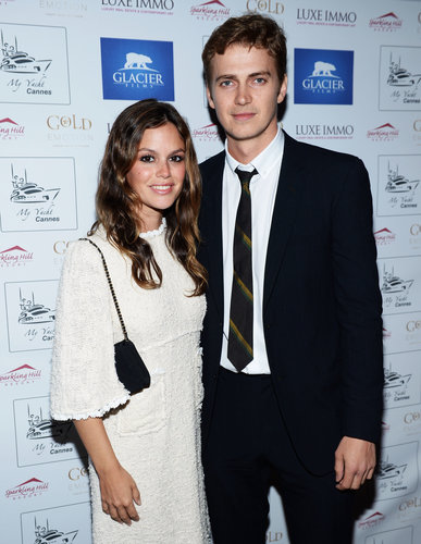 Rachel Bilson and Hayden Christensen in 2013 Rachel Bilson and Hayden Christensen in 2013