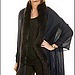 Pashmina Shawl with Trimmed Fox Fur