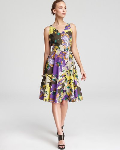 Max Mara Studio Saggina Print Dress