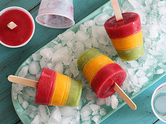 Mango, Kiwi, Raspberry Pops Mango, Kiwi, Raspberry Pops