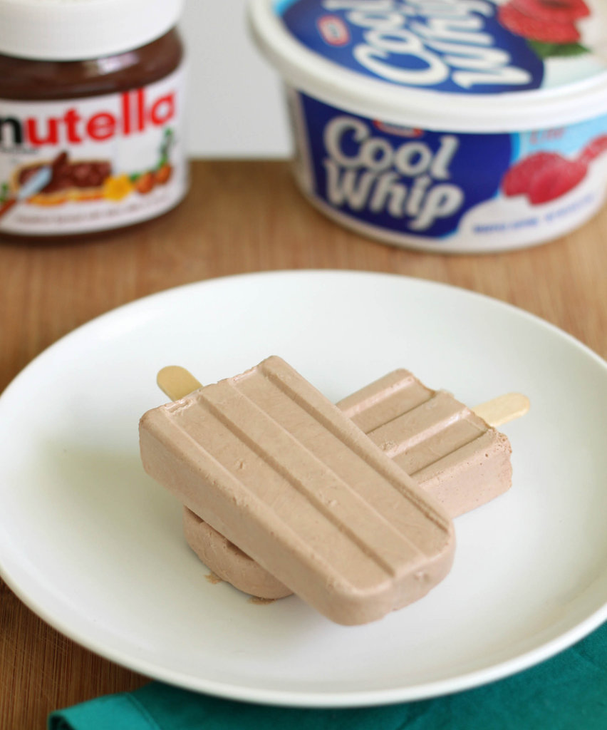 Creamy Nutella Popsicles Creamy Nutella Popsicles