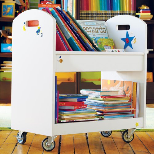 The Land of Nod Local Branch Library Cart The Land of Nod Local Branch Library Cart
