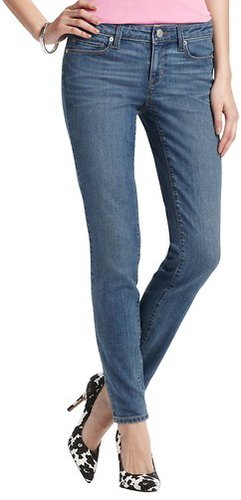 Modern Skinny Ankle Jeans in Fresh Blue Wash with 27 1/2" Inseam