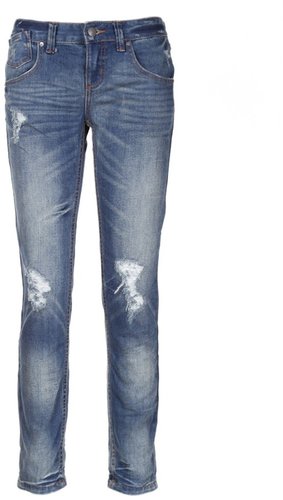 Century Denim Destroyed Skinny in Engineer