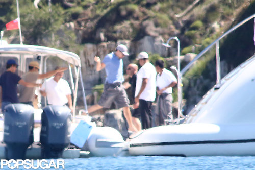 Leo Lounges Shirtless on a Yacht Surrounded By Ladies Leo Lounges Shirtless on a Yacht Surrounded By Ladies