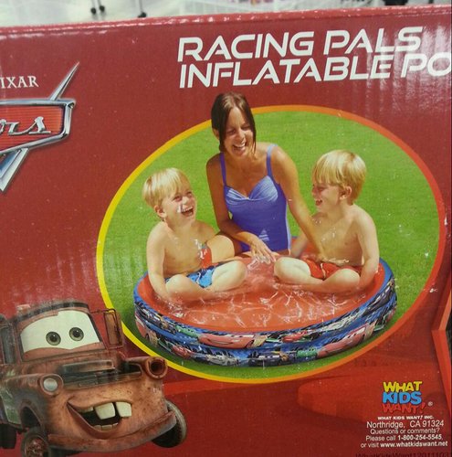 Disney Pool Packaging in Poor Taste