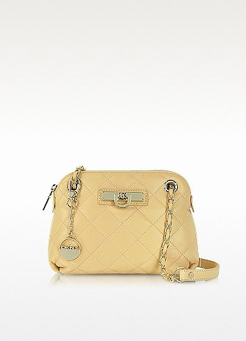 DKNY Nude Quilted Leather Shoulder Bag