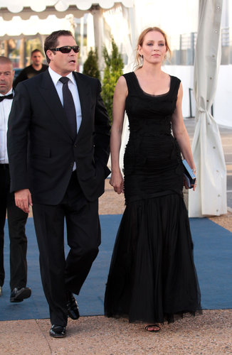 It was a Dolce & Gabbana kind of night for Uma Thurman, who dressed in a gown and shoes from the house to the screening of The Immigrant.
It was a Dolce & Gabbana kind of night for Uma Thurman, who dressed in a gown and shoes from the house to the screening of The Immigrant.
