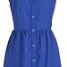 A Peek of Blue Dress