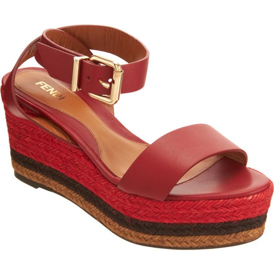 This Summer, the quintessential espadrille shape is a flatform with simple straps across the toe and around the ankle. Make these Fendi espadrille platforms ($525) the only shoes you pack for a weekend getaway because they'll transition seamlessly from day to night.
— Meg Cuna
This Summer, the quintessential espadrille shape is a flatform with simple straps across the toe and around the ankle. Make these Fendi espadrille platforms ($525) the only shoes you pack for a weekend getaway because they'll transition seamlessly from day to night.
— Meg Cuna