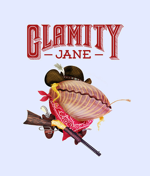 Clamity Jane
The Concept: "Schools of bandits feared her. Wild Krill Hickock and his pod of brothers revered her. Around these salty parts, those who crossed Clamity Jane left with their caudal fins between their other fins."
The Real Deal: Consider Calamity Jane, or Martha Jane Cannary, a folk hero of the Old West; the frontierswoman is perhaps best remembered for her relationship with the legendary "Wild Bill" Hickok.
Clamity Jane
The Concept: "Schools of bandits feared her. Wild Krill Hickock and his pod of brothers revered her. Around these salty parts, those who crossed Clamity Jane left with their caudal fins between their other fins."
The Real Deal: Consider Calamity Jane, or Martha Jane Cannary, a folk hero of the Old West; the frontierswoman is perhaps best remembered for her relationship with the legendary "Wild Bill" Hickok.
