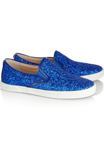 The average sneakers don't stand a chance against this bright blue, glittery pair ($233, originally $465) from Jimmy Choo.
The average sneakers don't stand a chance against this bright blue, glittery pair ($233, originally $465) from Jimmy Choo.