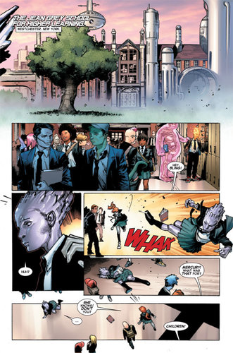 An excerpt from the all-female X-Men #1.
An excerpt from the all-female X-Men #1.