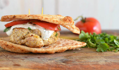 Tandoori-Style Chicken Burgers Tandoori-Style Chicken Burgers
