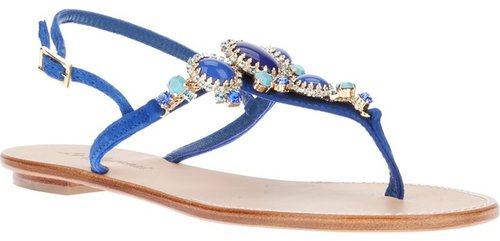 Le Capresi 'Gisa' embellished sandal