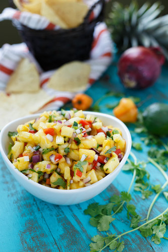 Pineapple Habanero Salsa