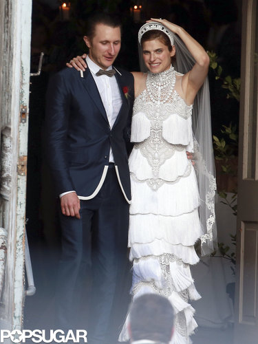 Jennifer Aniston, Cameron Diaz, Lance Armstrong, and Many More Stars Attend Lake Bell's Wedding! Jennifer Aniston, Cameron Diaz, Lance Armstrong, and Many More Stars Attend Lake Bell's Wedding!