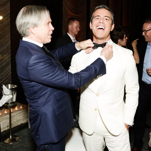 Tommy Hilfiger and Andy Cohen at Vera Wang's Lifetime Achievement Award Celebration in New York.
Photo: Benjamin LozovskyBFAnyc.com
Tommy Hilfiger and Andy Cohen at Vera Wang's Lifetime Achievement Award Celebration in New York.
Photo: Benjamin LozovskyBFAnyc.com