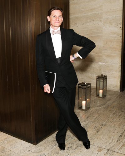 Hamish Bowles at Vera Wang's Lifetime Achievement Award Celebration in New York.
Photo: Benjamin LozovskyBFAnyc.com
Hamish Bowles at Vera Wang's Lifetime Achievement Award Celebration in New York.
Photo: Benjamin LozovskyBFAnyc.com