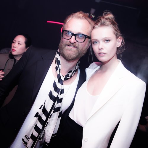 Johan Lindeberg and Frida Gustavsson at Riccardo Tisci's International CFDA Award Celebration in New York.
Photo: David X PruttingBFAnyc.com
Johan Lindeberg and Frida Gustavsson at Riccardo Tisci's International CFDA Award Celebration in New York.
Photo: David X PruttingBFAnyc.com