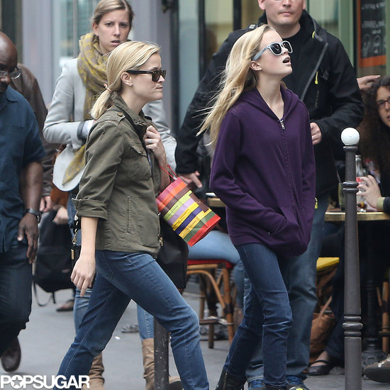 Reese Witherspoon and her daughter, Ava, toured Paris.
Reese Witherspoon and her daughter, Ava, toured Paris.