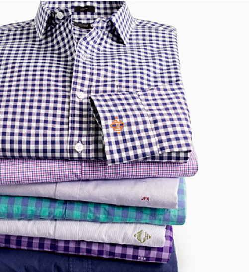 J.Crew Monogrammed Shirts J.Crew Monogrammed Shirts