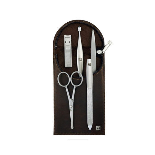 Zwilling's Five-Piece Grooming Kit ($199) includes tweezers, nail clippers, scissors, and everything else your father needs to fine-tune his hands and feet.
Zwilling's Five-Piece Grooming Kit ($199) includes tweezers, nail clippers, scissors, and everything else your father needs to fine-tune his hands and feet.