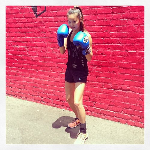 Jamie Chung gave us a glimpse of her latest workout, and proved just how easy it is to stay stylish while kicking ass.
Source: Instagram user jamiechung1
Jamie Chung gave us a glimpse of her latest workout, and proved just how easy it is to stay stylish while kicking ass.
Source: Instagram user jamiechung1