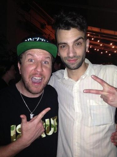 Jay Baruchel partied with comedian Nick Swardson at the premiere of This Is the End in LA.
Source: Twitter user NickSwardson
Jay Baruchel partied with comedian Nick Swardson at the premiere of This Is the End in LA.
Source: Twitter user NickSwardson