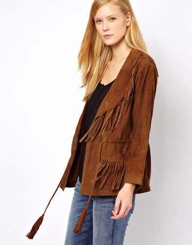 Ganni Jacket in Ingrid Suede