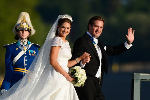 Sweden's Princess Madeleine Marries a US Banker in a Lavish Royal Wedding! Sweden's Princess Madeleine Marries a US Banker in a Lavish Royal Wedding!