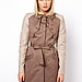 ASOS Contrast Sleeve Trench