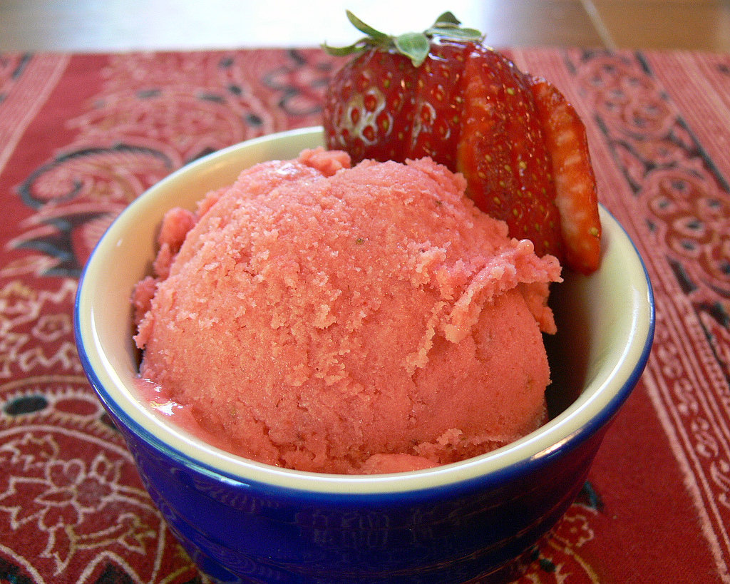 Strawberry Sorbet Strawberry Sorbet