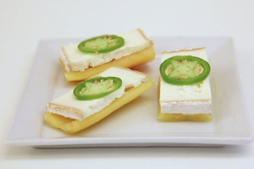 Pepper, Goat Cheese, and Jalapeño Pepper, Goat Cheese, and Jalapeño