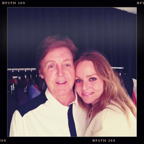 Stella McCartney and her dad, Paul, snapped a cute photo before his Brooklyn, NY, concert.
Source: Instagram user stellamccartney
Stella McCartney and her dad, Paul, snapped a cute photo before his Brooklyn, NY, concert.
Source: Instagram user stellamccartney