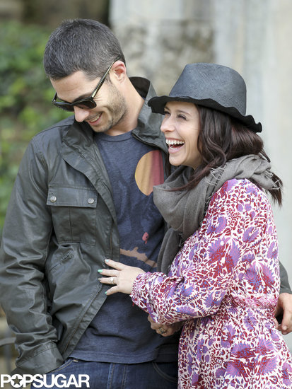 Jennifer Love Hewitt and Brian Hallisay could not get enough of each other while touring in Europe.
Jennifer Love Hewitt and Brian Hallisay could not get enough of each other while touring in Europe.