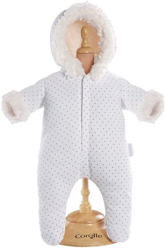 Corolle Mon Premier 12" Doll Fashions (White Snowsuit)